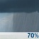 Thursday: Showers likely, mainly before 4pm. Mostly cloudy, with a high near 48. Light south southwest wind. Chance of precipitation is 70%. Thursday: Showers likely, mainly before 4pm. Mostly cloudy, with a high near 48. Light south southwest wind. Chance of precipitation is 70%.